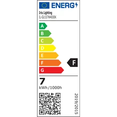 Iris Lighting GU10 7W 560lm 4000K LED fényforrás