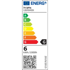 Iris Lighting Global Bulb E27 G45 6W/4000K/540lm LED fényforrás