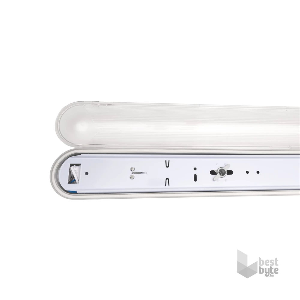 Iris Lighting JF136 T8 LED fénycsőre előkészített por- és páramentes lámpatest IP65 120cm