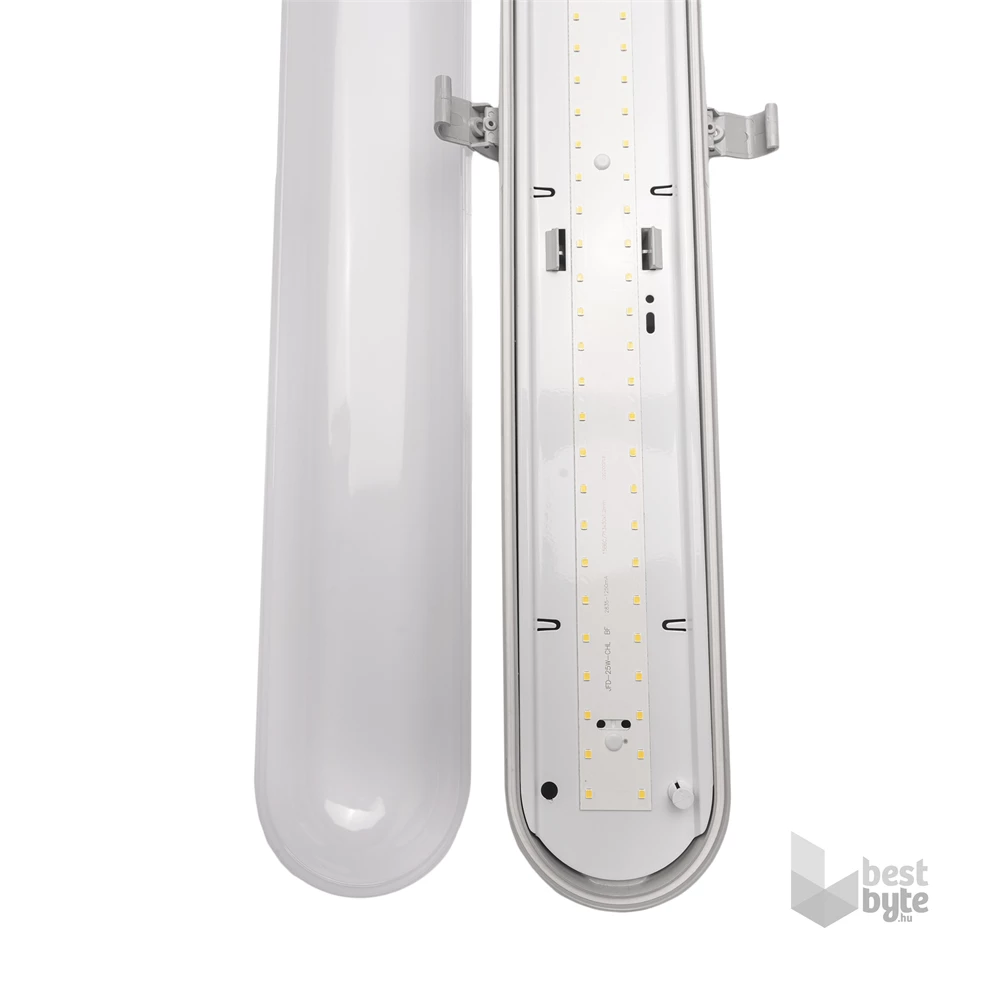 Iris Lighting JF150 integrált LED-es por-és páramentes lámpatest IP65 vibrálás mentes 50W 5000 lm 4000K