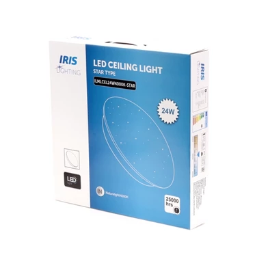 Iris Lighting ML-CEL-STAR24 24W/1560lm/4000K LED mennyezeti lámpa
