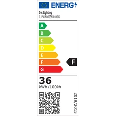 Iris Lighting LED PANEL 30x120 36W 3600lm 4000K IP44/IP20 álmennyezeti rögzítőfüllel