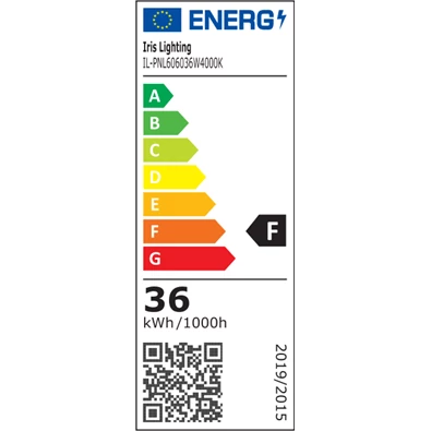 Iris Lighting LED PANEL 30x120 36W 3600lm 4000K IP44/IP20 álmennyezeti rögzítőfüllel