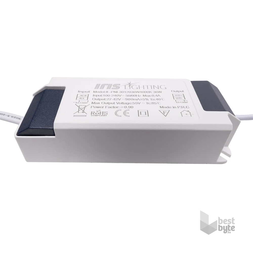 Iris Lighting LED PANEL 30x120 36W 3600lm 4000K IP44/IP20 álmennyezeti rögzítőfüllel