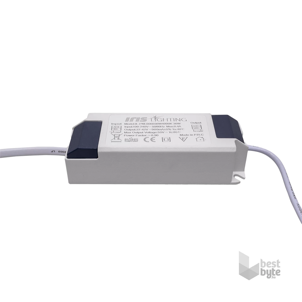 Iris Lighting LED PANEL 60x60 36W 3600lm 4000K IP44/IP20 álmennyezeti rögzítőfüllel