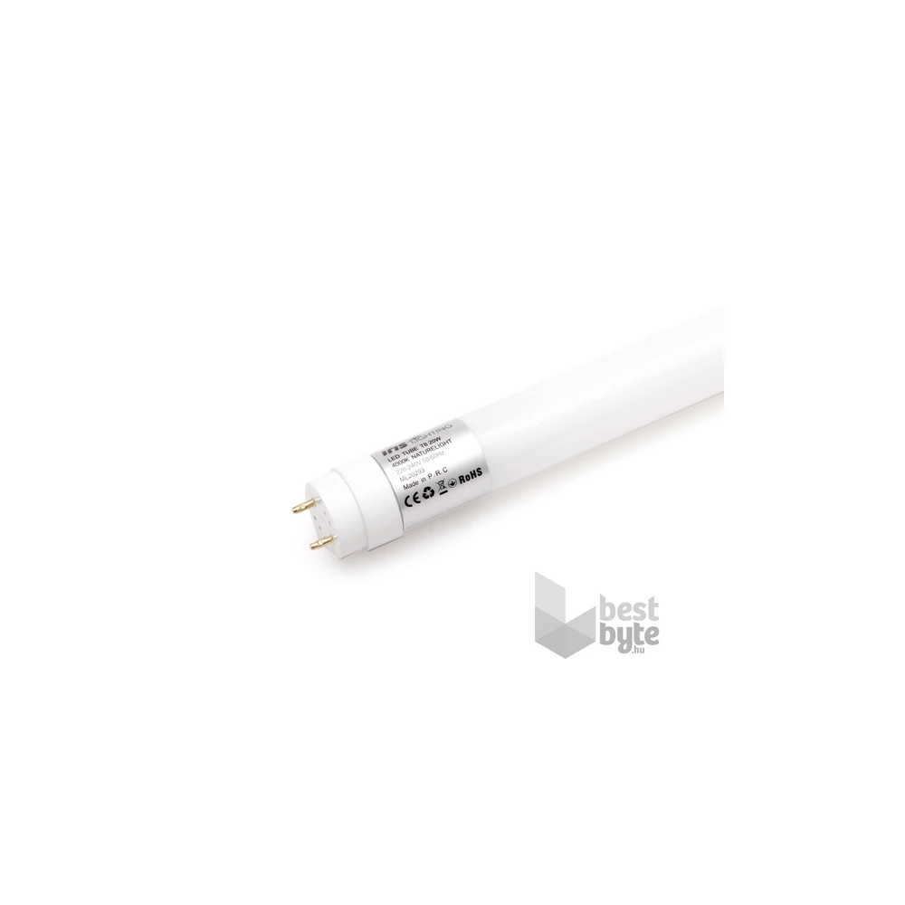 Iris Lighting T8 120 20W/4000K/2000lm G13 üveg 120 cm LED fénycső