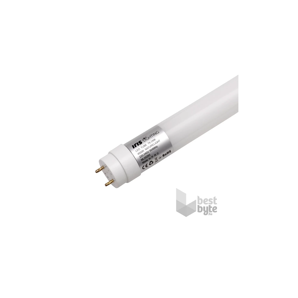 Iris Lighting T8 150 24W/4000K/2400lm G13 üveg 150 cm LED fénycső