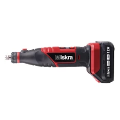 Iskra ML-MD03-120 akkumulátoros mini köszörű és fúrógép készlet
