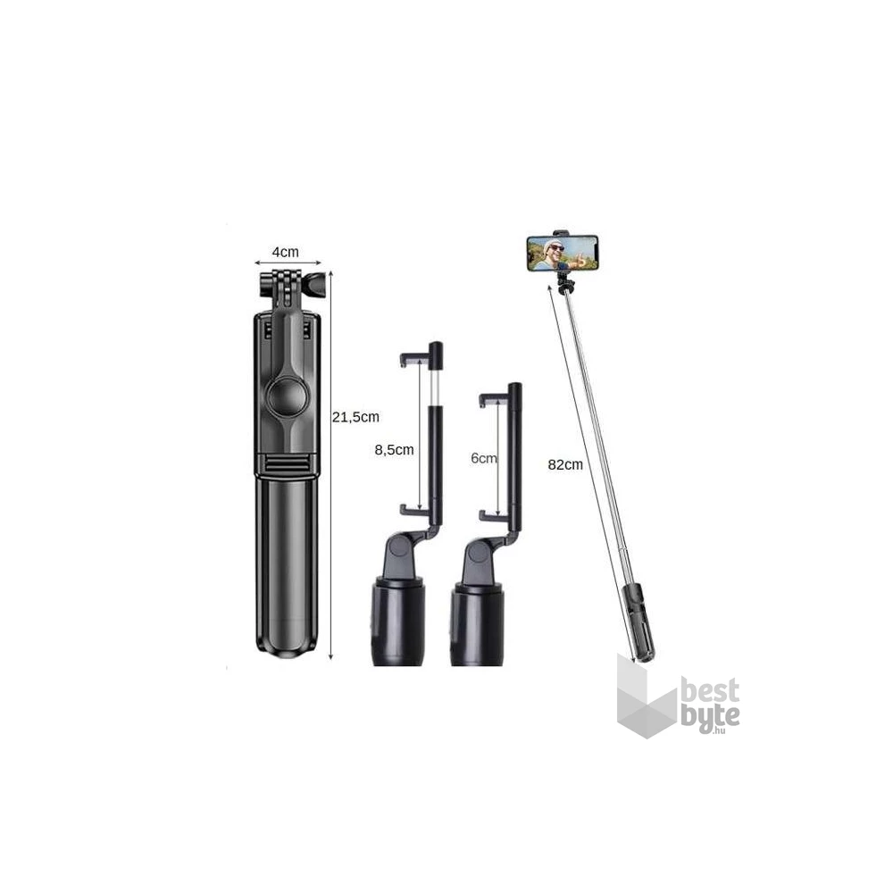 Izoxis Tripod+szelfi bot szett vezérlővel okostelefonokhoz