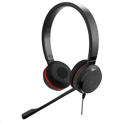JABRA Evolve 30 II MS Teams sztereó vezetékes headset