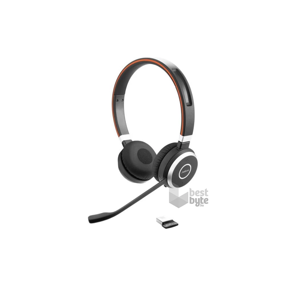 JABRA Evolve 65 SE MS sztereó Bluetooth vezeték nélküli headset