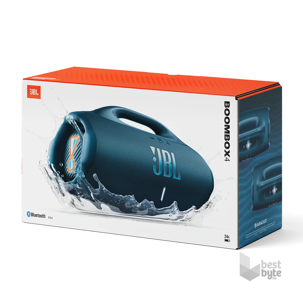 JBL Boombox 4 hordozható kék Bluetooth hangszóró