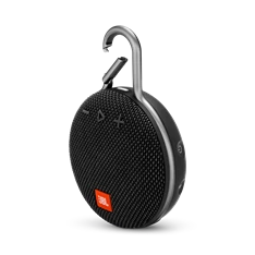 JBL CLIP 3 fekete vízálló Bluetooth hangszóró