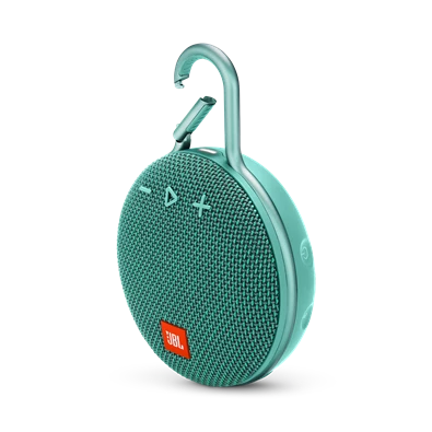 JBL CLIP 3 türkiz vízálló Bluetooth hangszóró