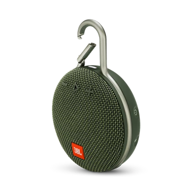 JBL CLIP 3 zöld vízálló Bluetooth hangszóró
