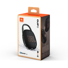 JBL Clip 5 BLK fekete hordozható Bluetooth hangszóró
