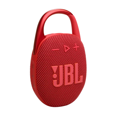 JBL Clip 5 RED piros hordozható Bluetooth hangszóró