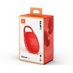 JBL Clip 5 RED piros hordozható Bluetooth hangszóró