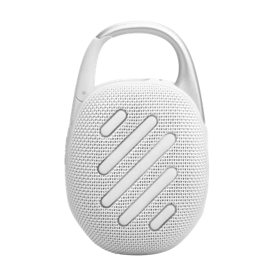 JBL Clip 5 WHT fehér hordozható Bluetooth hangszóró