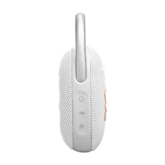 JBL Clip 5 WHT fehér hordozható Bluetooth hangszóró