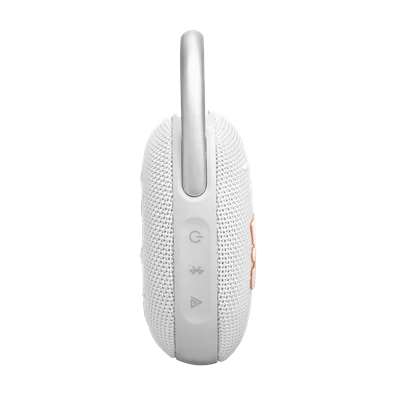 JBL Clip 5 WHT fehér hordozható Bluetooth hangszóró