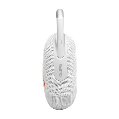 JBL Clip 5 WHT fehér hordozható Bluetooth hangszóró