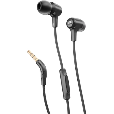 JBL E15BLK fekete fülhallgató headset