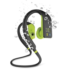 JBL Endurance Dive fekete/lime vízálló Bluetooth sport fülhallgató headset 1GB MP3 lejátszó