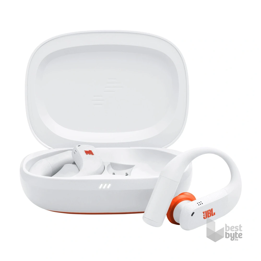 JBL Endurance PEAK 4 True Wireless Bluetooth fehér sport fülhallgató