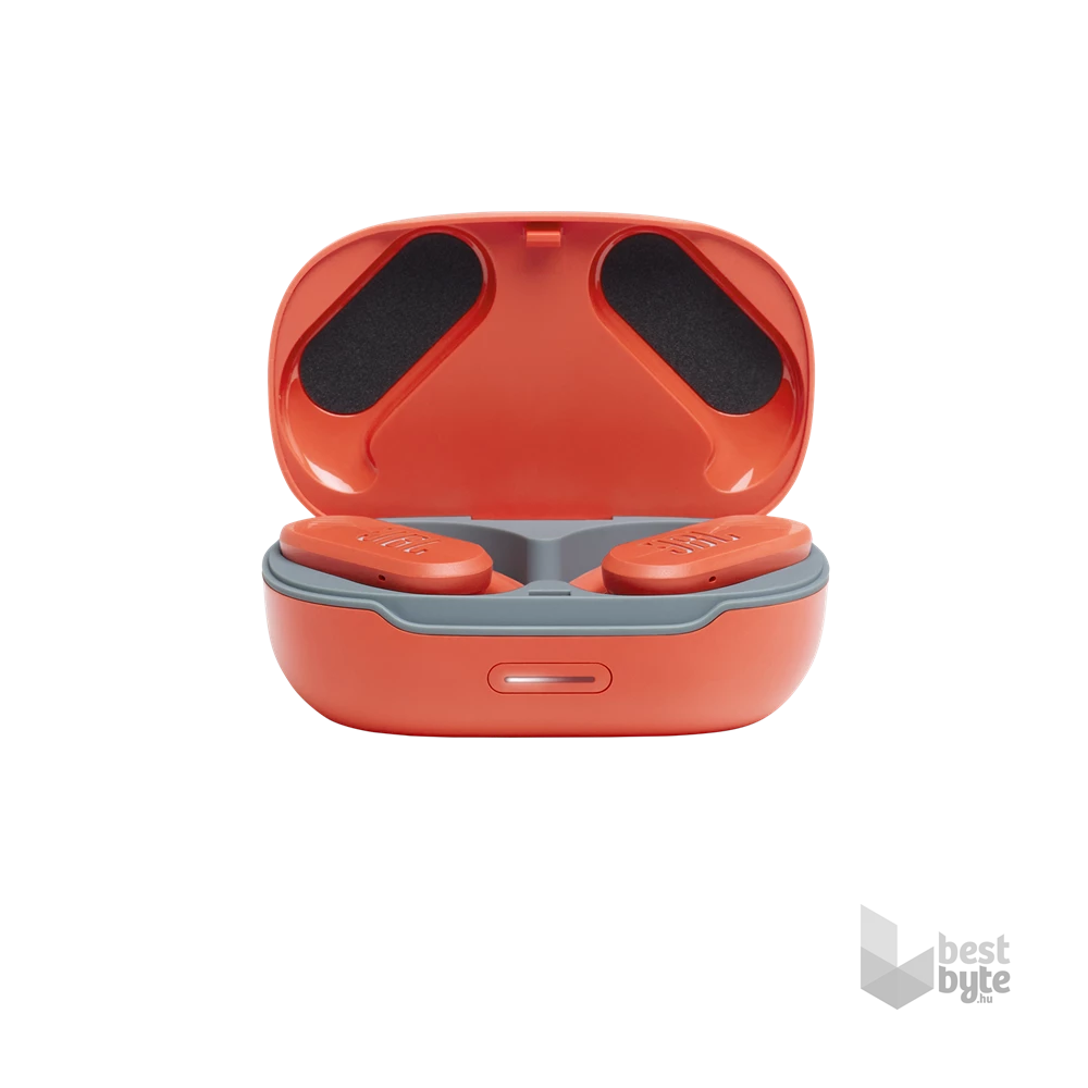 JBL Endurance PeakII True Wireless Bluetooth narancs sport fülhallgató