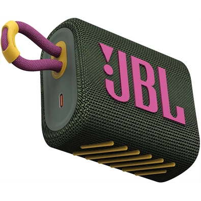 JBL GO 3 Bluetooth zöld hangszóró