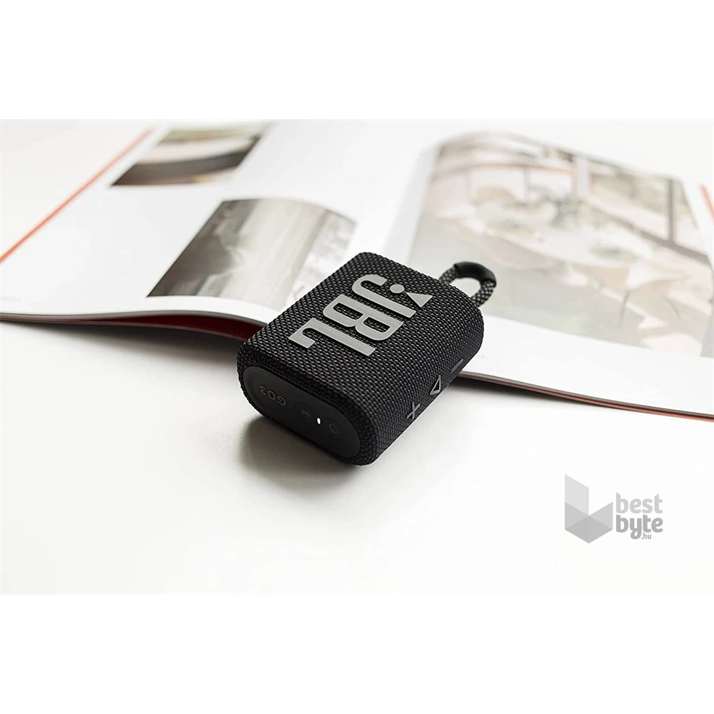 JBL GO 3 Bluetooth fekete hangszóró