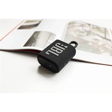 JBL GO 3 Bluetooth fekete hangszóró