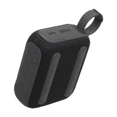 JBL Go 4 BLK fekete hordozható Bluetooth hangszóró