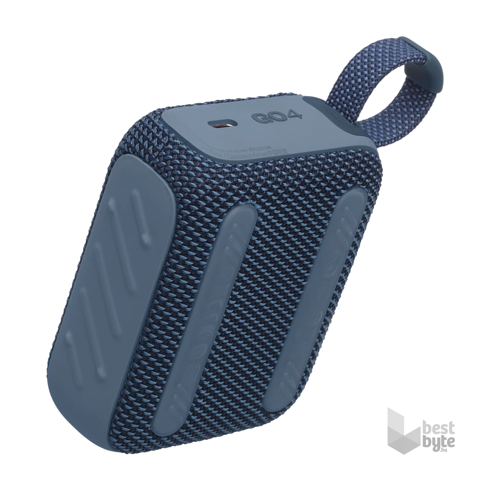 JBL Go 4 BLU kék hordozható Bluetooth hangszóró