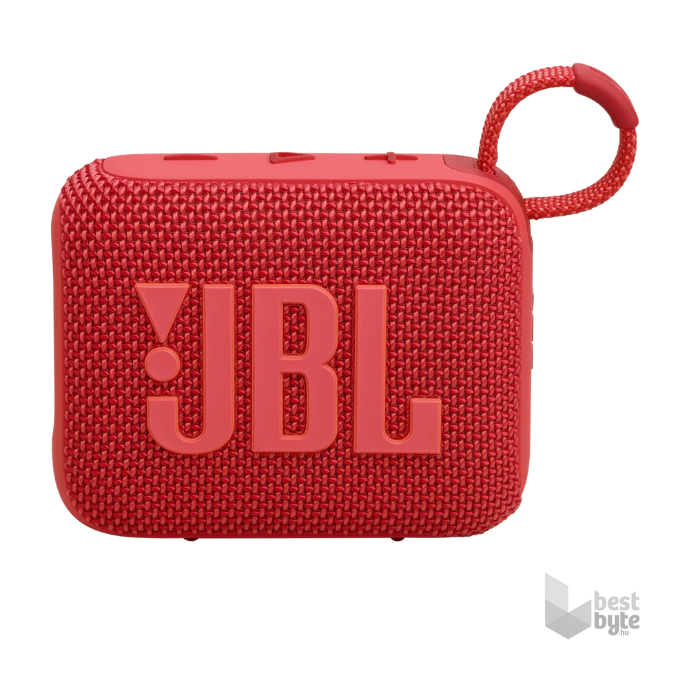 JBL Go 4 RED piros hordozható Bluetooth hangszóró