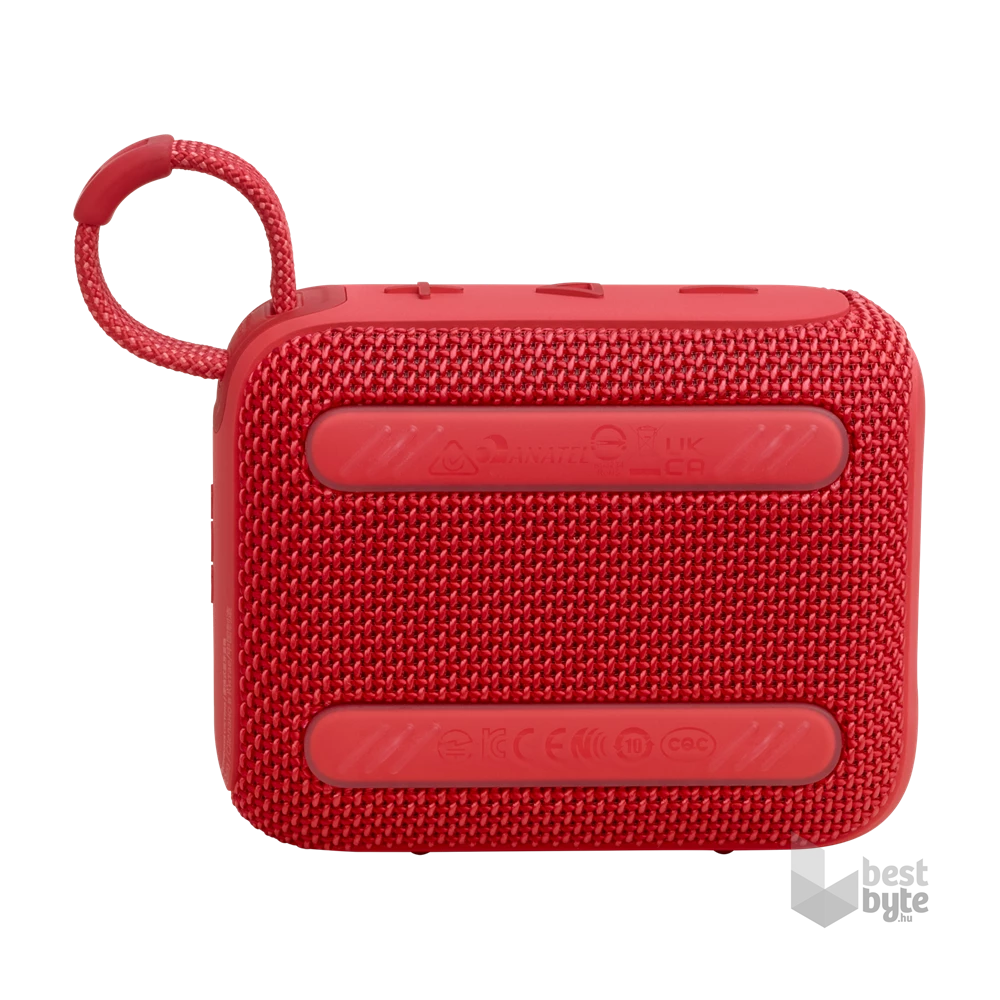 JBL Go 4 RED piros hordozható Bluetooth hangszóró