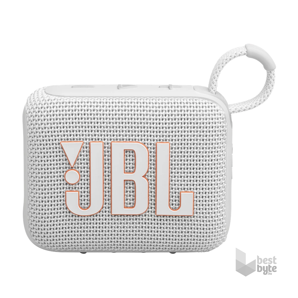 JBL Go 4 WHT fehér hordozható Bluetooth hangszóró