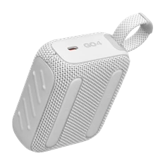 JBL Go 4 WHT fehér hordozható Bluetooth hangszóró
