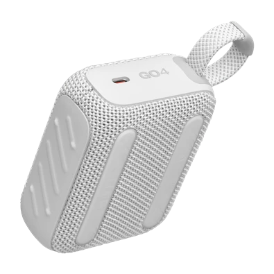 JBL Go 4 WHT fehér hordozható Bluetooth hangszóró