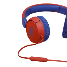 JBL JR310 RED piros gyerek fejhallgató