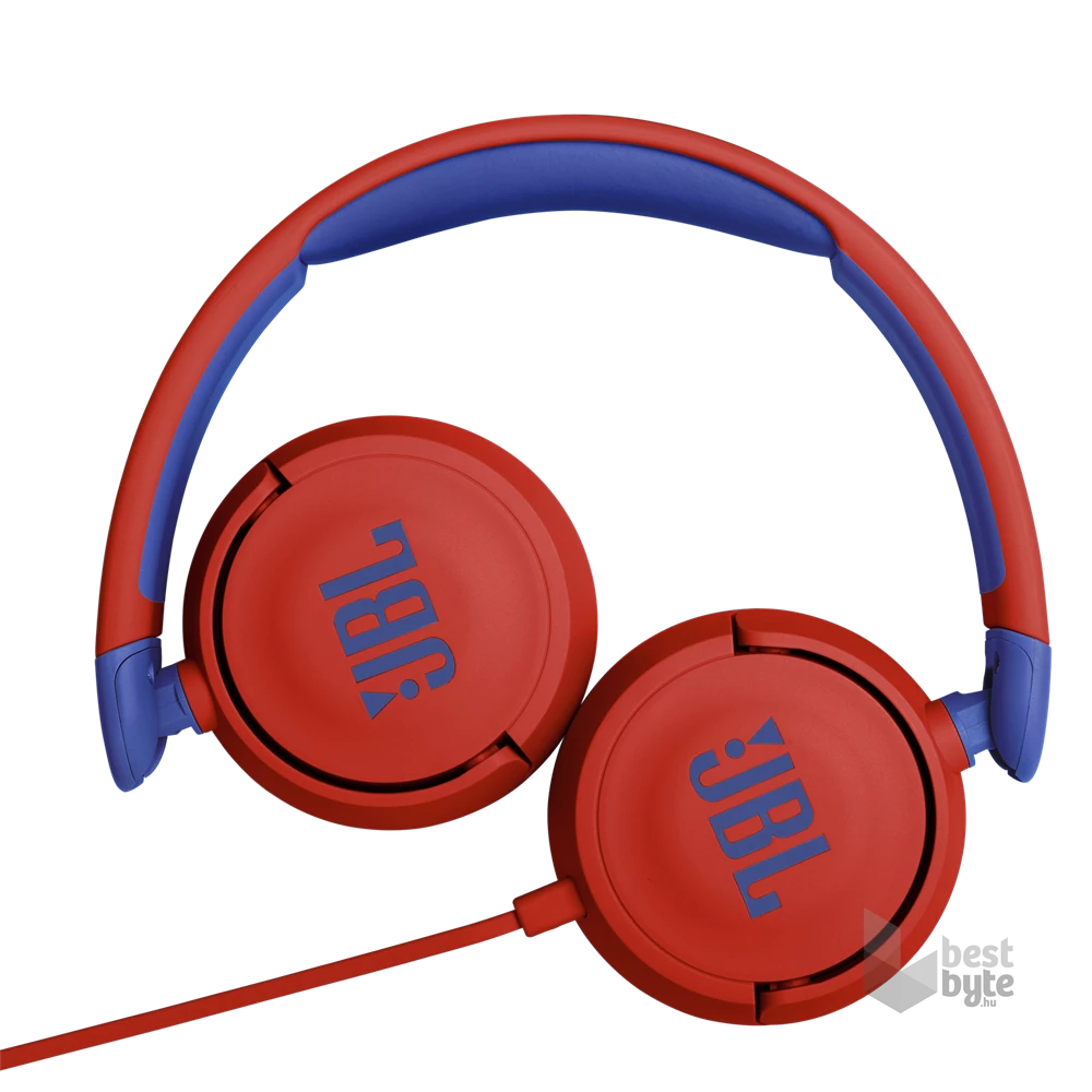 JBL JR310 RED piros gyerek fejhallgató