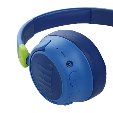 JBL JR460 NCBLU Bluetooth aktív zajszűrős kék gyerek fejhallgató