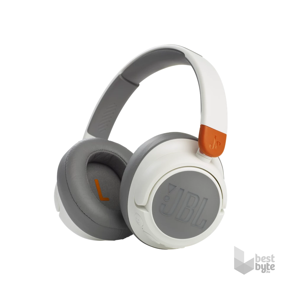JBL JR460 NCWHT Bluetooth aktív zajszűrős fehér gyerek fejhallgató