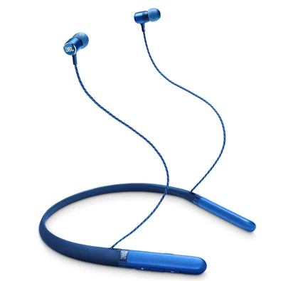 JBL LIVE 220BT Bluetooth nyakpántos kék fülhallgató