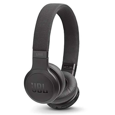JBL LIVE 400 Bluetooth mikrofonos fekete fejhallgató