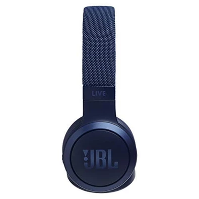JBL LIVE 400 Bluetooth mikrofonos kék fejhallgató