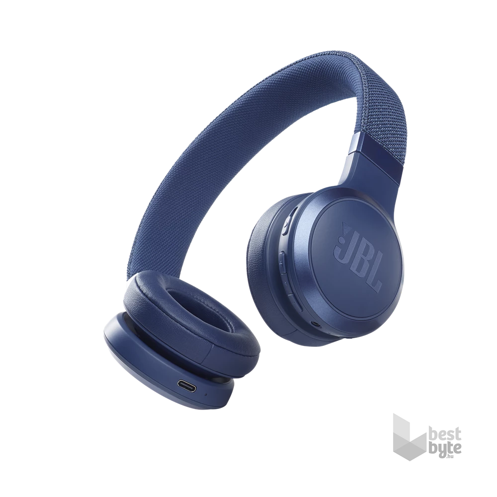 JBL LIVE 460 NC BLU Bluetooth aktív zajszűrős kék fejhallgató