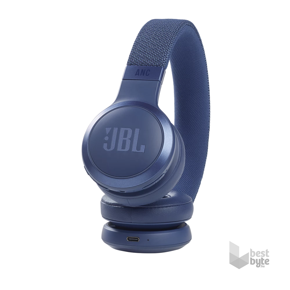 JBL LIVE 460 NC BLU Bluetooth aktív zajszűrős kék fejhallgató
