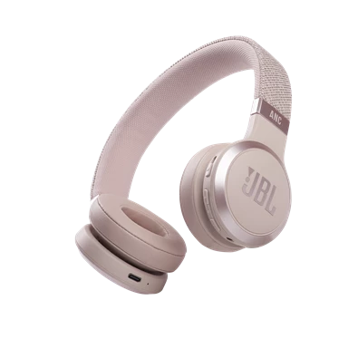 JBL LIVE 460 NC ROSE Bluetooth aktív zajszűrős rózsaszín fejhallgató